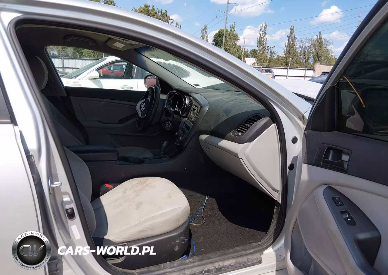 2012 Kia Optima Lx VIN:5XXGM4A71CG035168 - 5