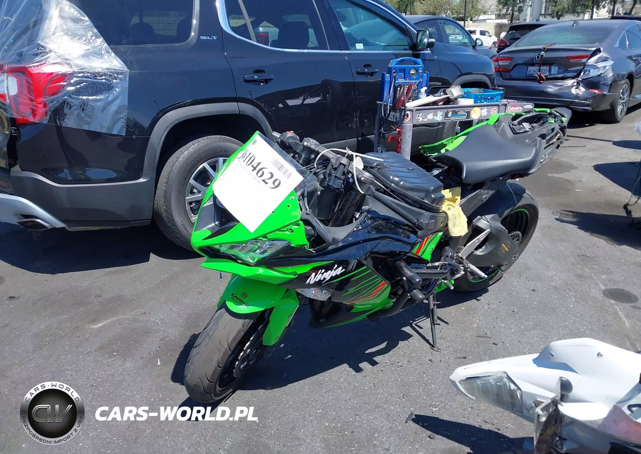 2023 Kawasaki Zx636 K VIN:JKBZXJH18PA017290 - 2