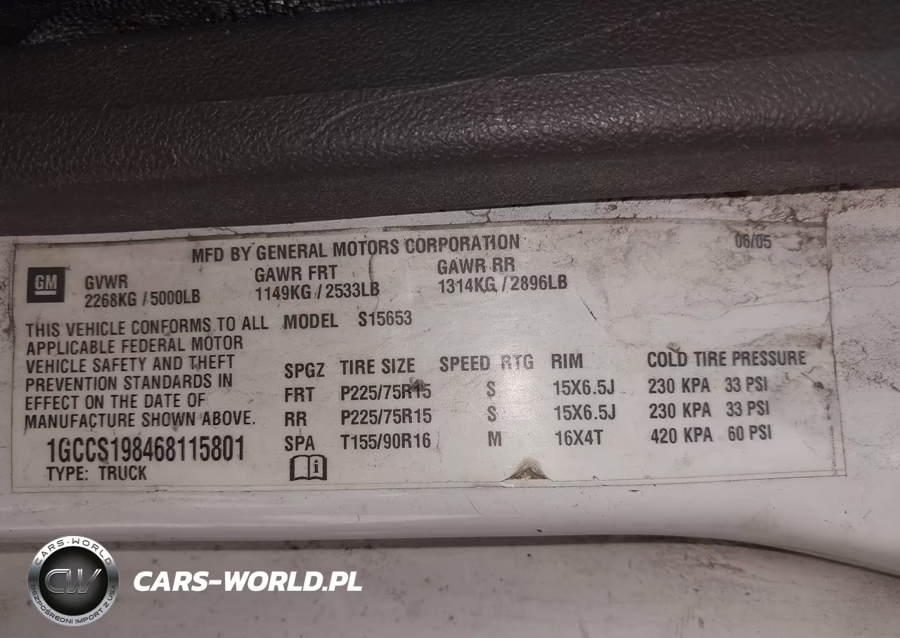 2006 Chevrolet Colorado Lt VIN:1GCCS198468115801 - 9