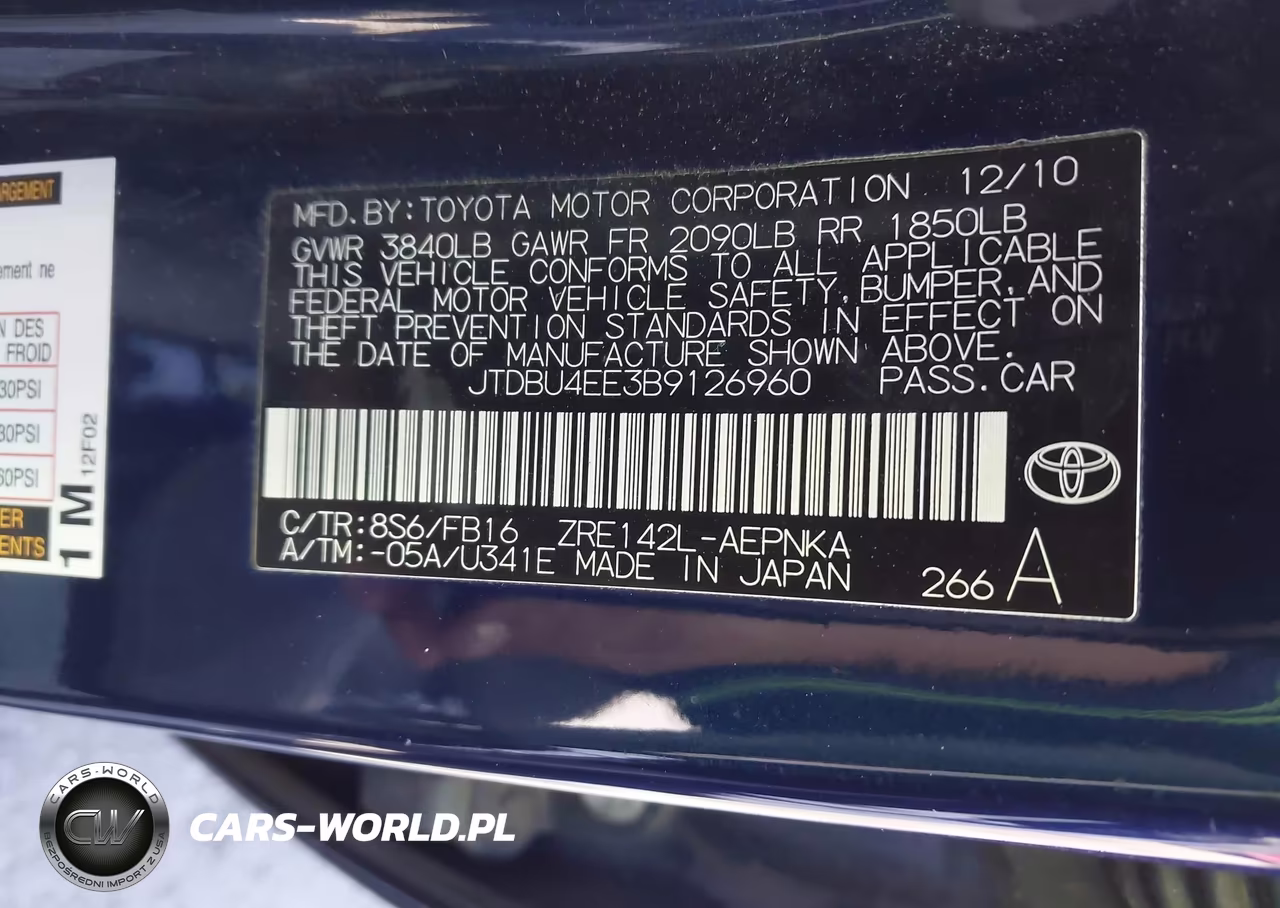 2011 Toyota Corolla Le VIN:JTDBU4EE3B9126960 - 9