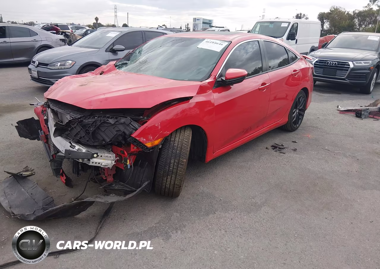 2020 Honda Civic Si Sedan VIN:2HGFC1E51LH706259 - 2