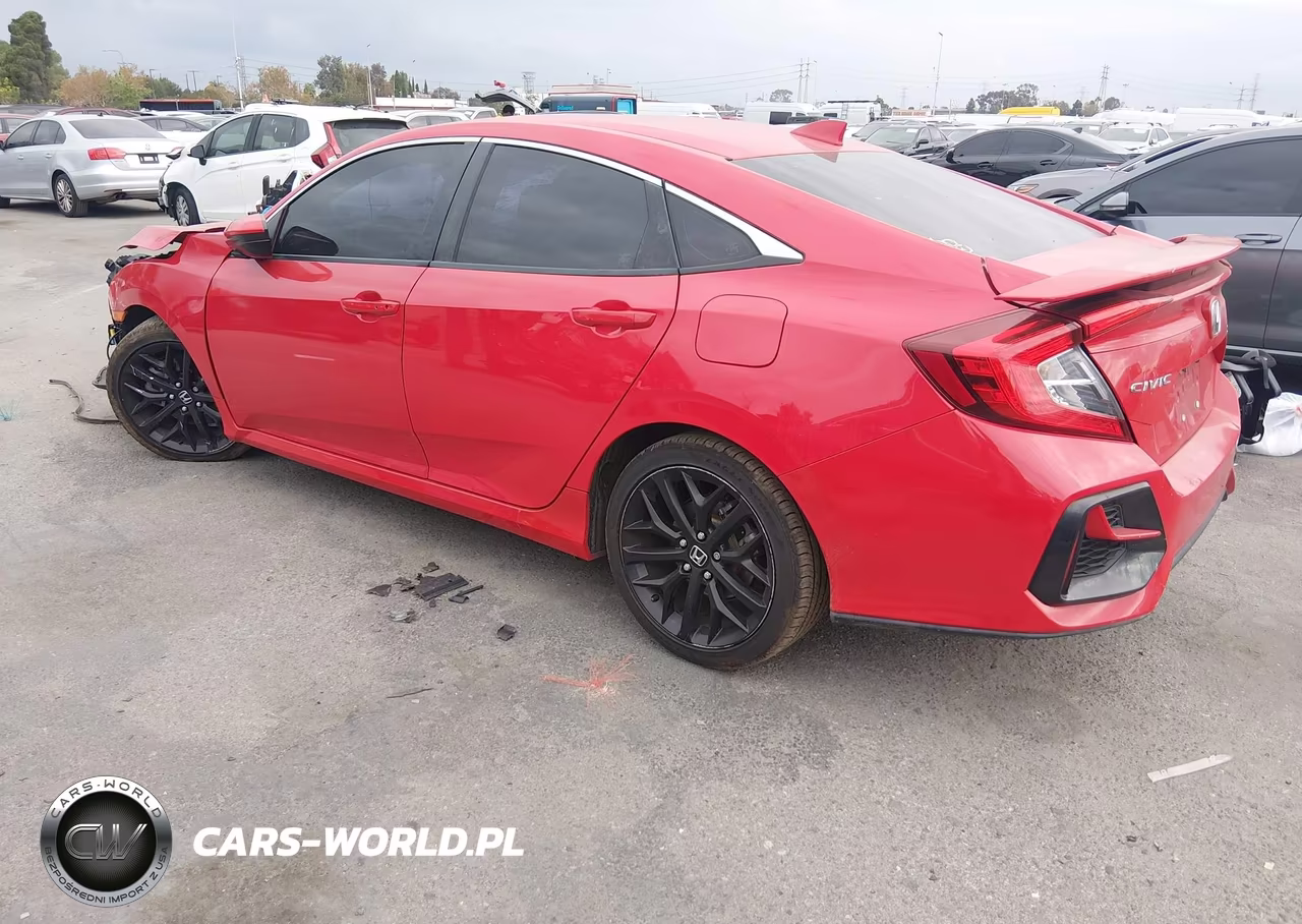 2020 Honda Civic Si Sedan VIN:2HGFC1E51LH706259 - 3