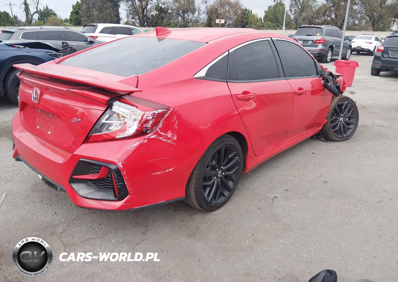 2020 Honda Civic Si Sedan VIN:2HGFC1E51LH706259 - 4