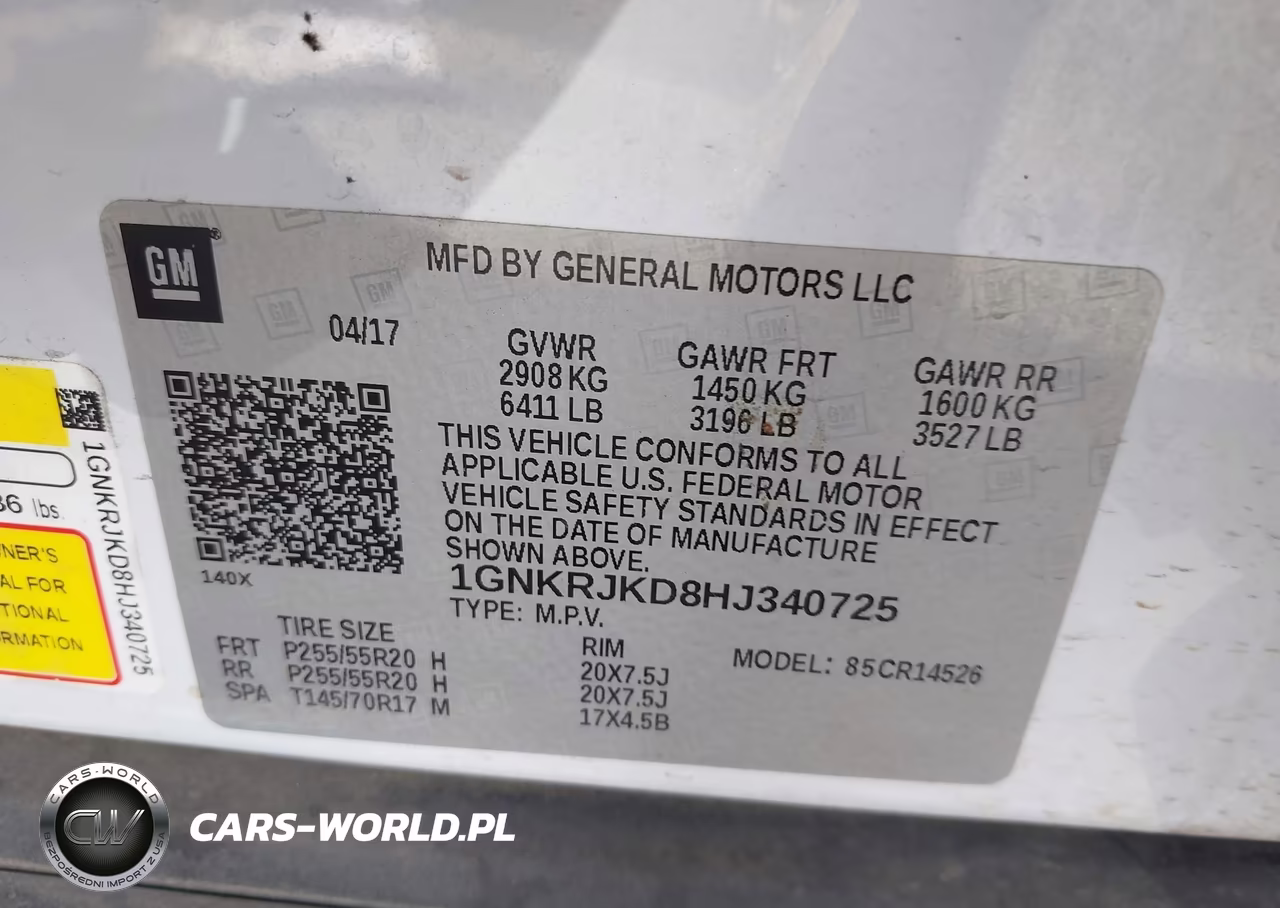 2017 Chevrolet Traverse Premier VIN:1GNKRJKD8HJ340725 - 9