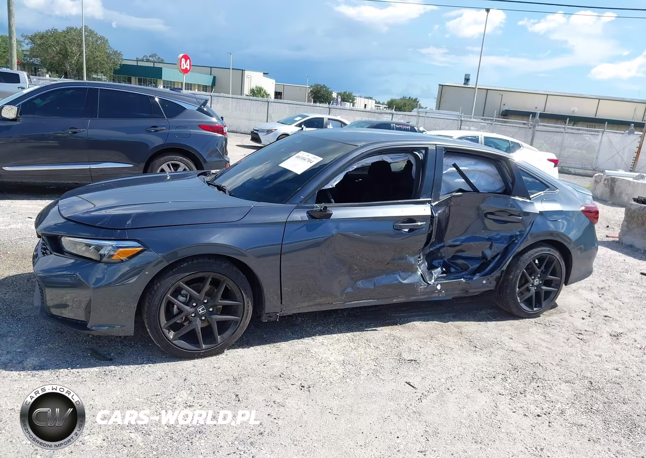 2026 Honda Civic Sport VIN:2HGFE2F55TH592474 - 14