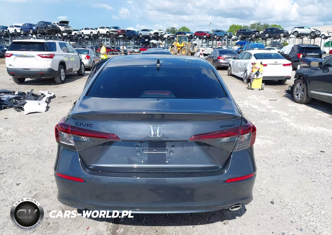 2026 Honda Civic Sport VIN:2HGFE2F55TH592474 - 16