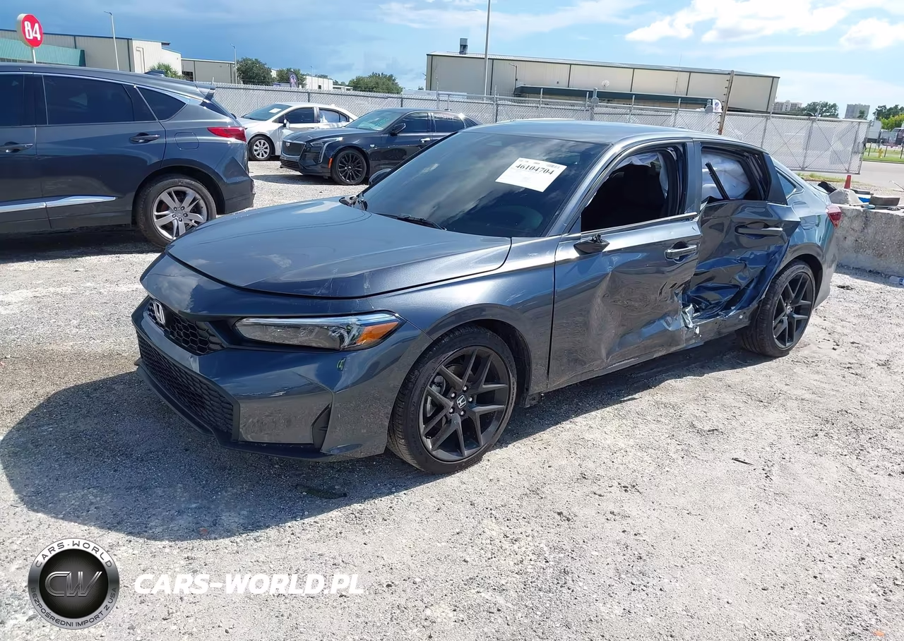 2026 Honda Civic Sport VIN:2HGFE2F55TH592474 - 2