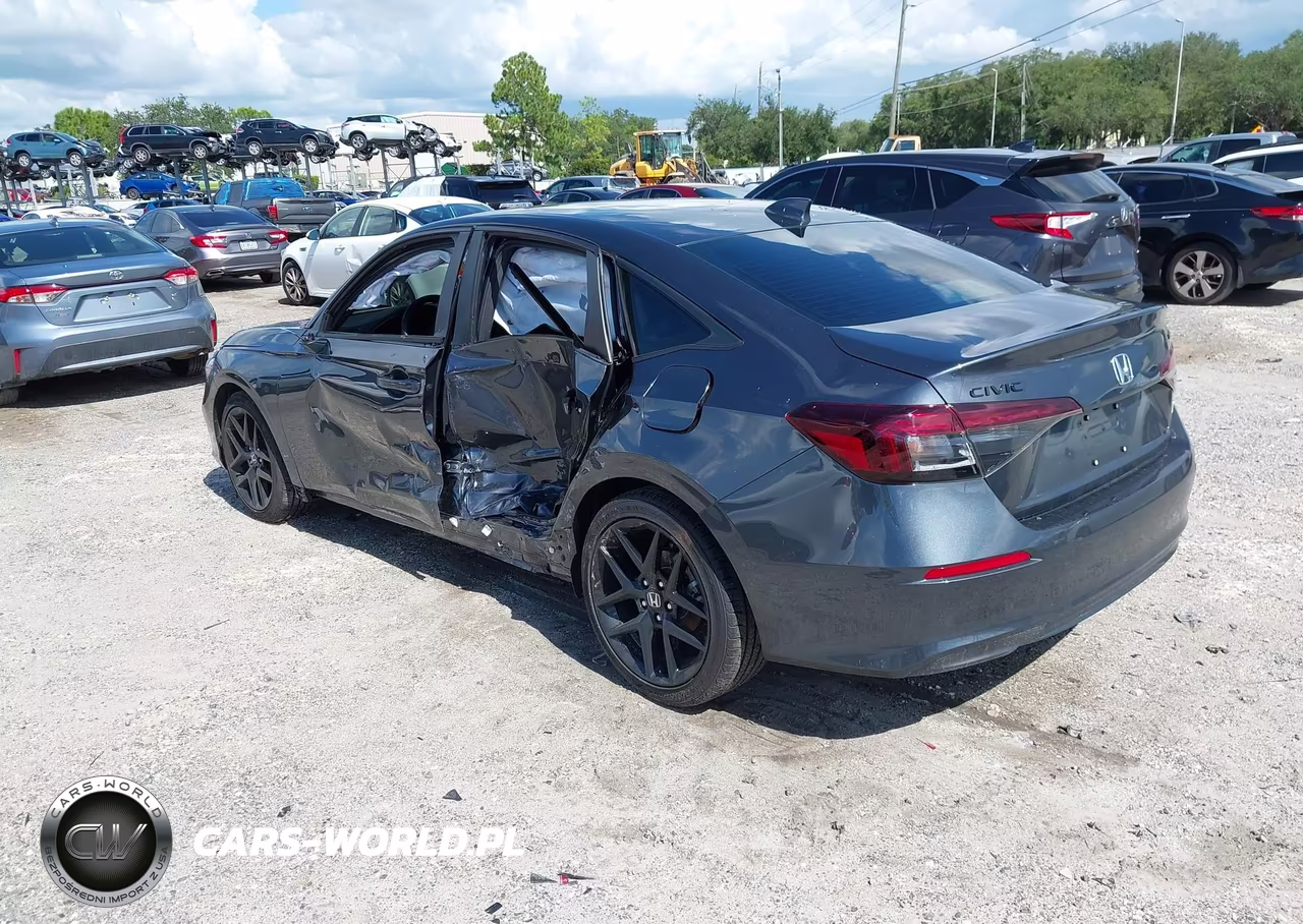 2026 Honda Civic Sport VIN:2HGFE2F55TH592474 - 3