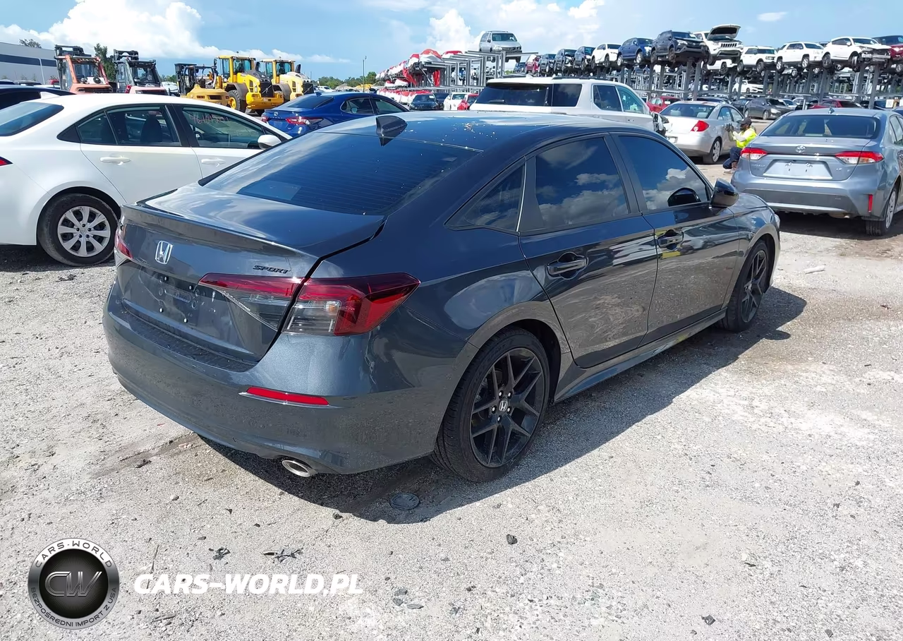 2026 Honda Civic Sport VIN:2HGFE2F55TH592474 - 4