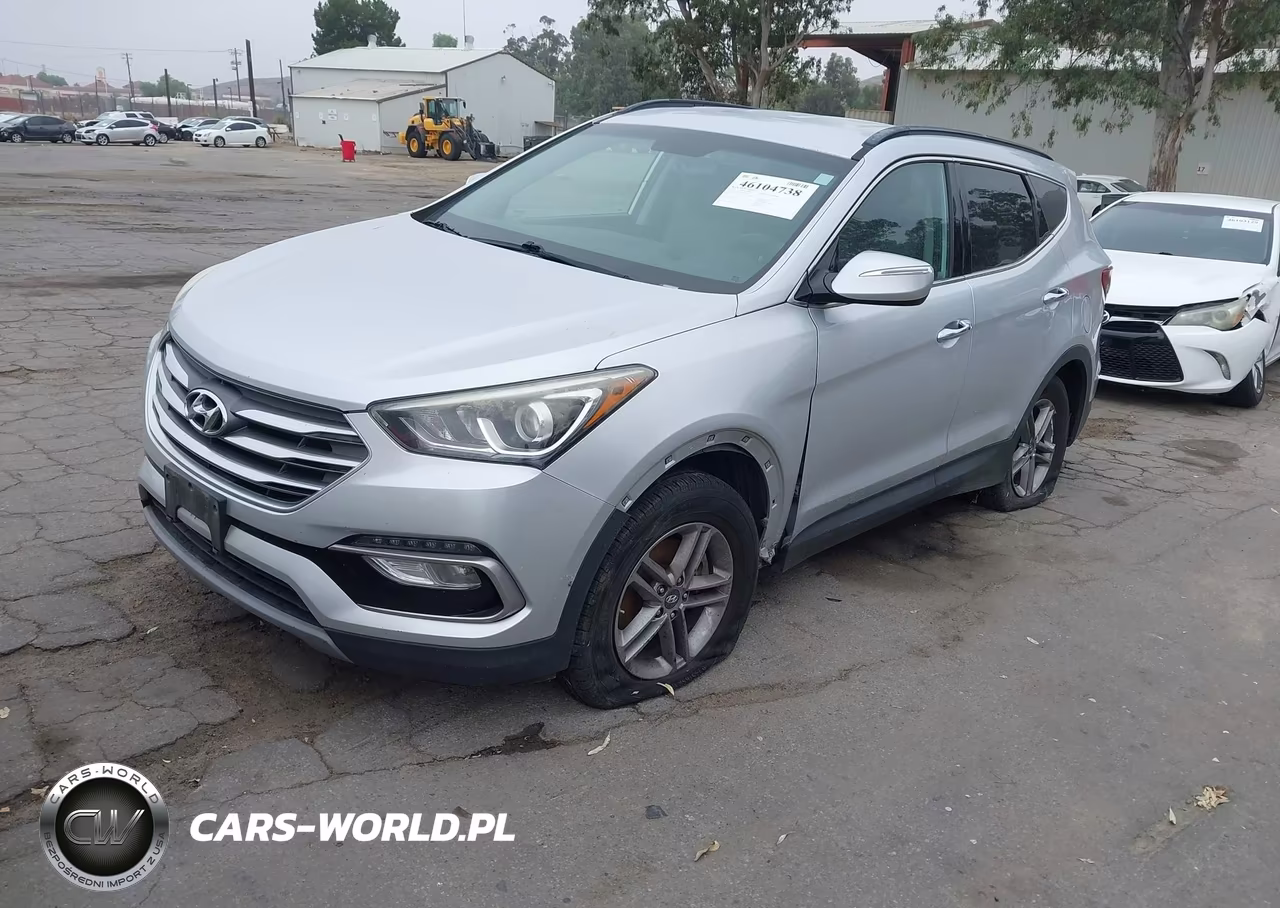 2018 Hyundai Santa Fe Sport 2.4L VIN:5XYZU3LB0JG543726 - 2
