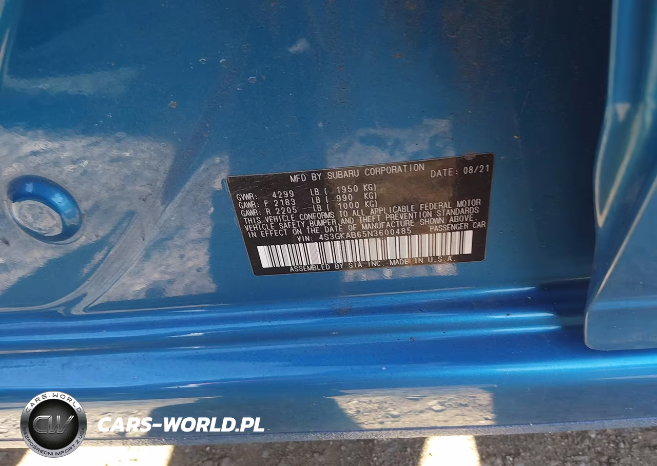 2022 Subaru Impreza Base VIN:4S3GKAB65N3600485 - 9