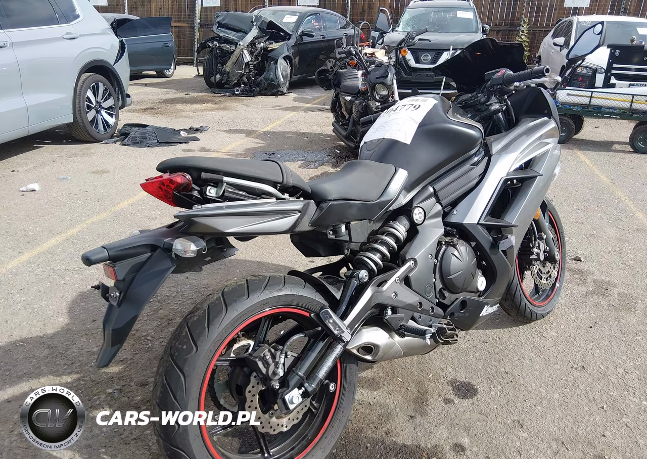 2014 Kawasaki Ex650 E VIN:JKAEXEE12EDA15581 - 4