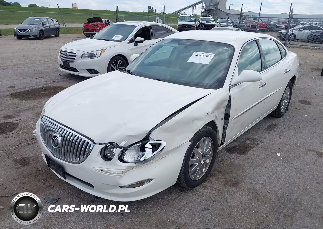 2008 Buick Lacrosse Cxl VIN:2G4WD582781284434 - 2