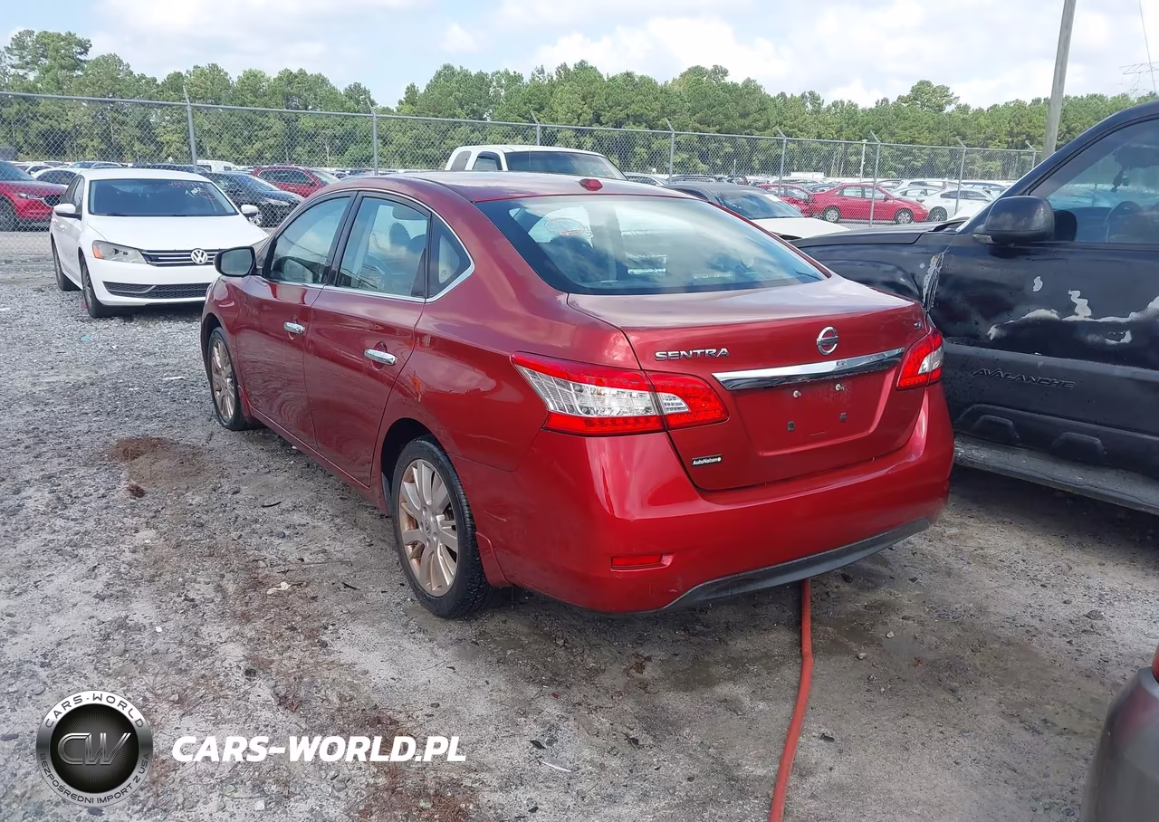 2015 Nissan Sentra Sl VIN:3N1AB7AP9FY314623 - 3