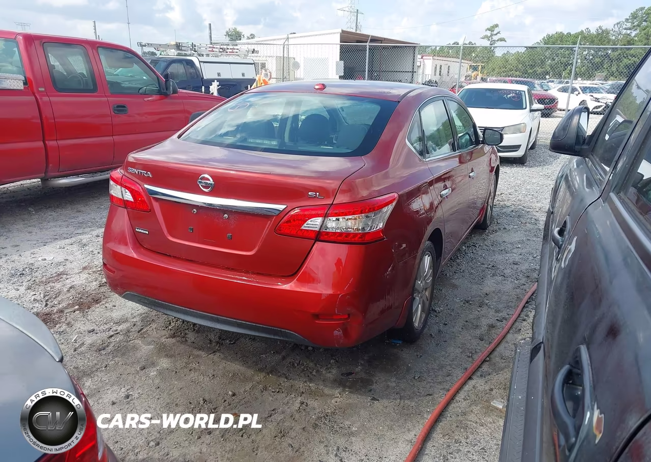 2015 Nissan Sentra Sl VIN:3N1AB7AP9FY314623 - 4