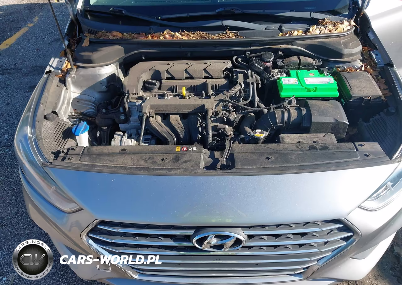 2021 Hyundai Accent Se VIN:3KPC24A63ME135813 - 10