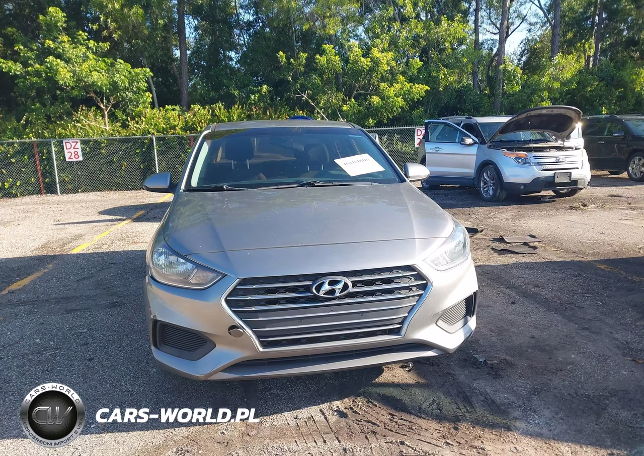 2021 Hyundai Accent Se VIN:3KPC24A63ME135813 - 12