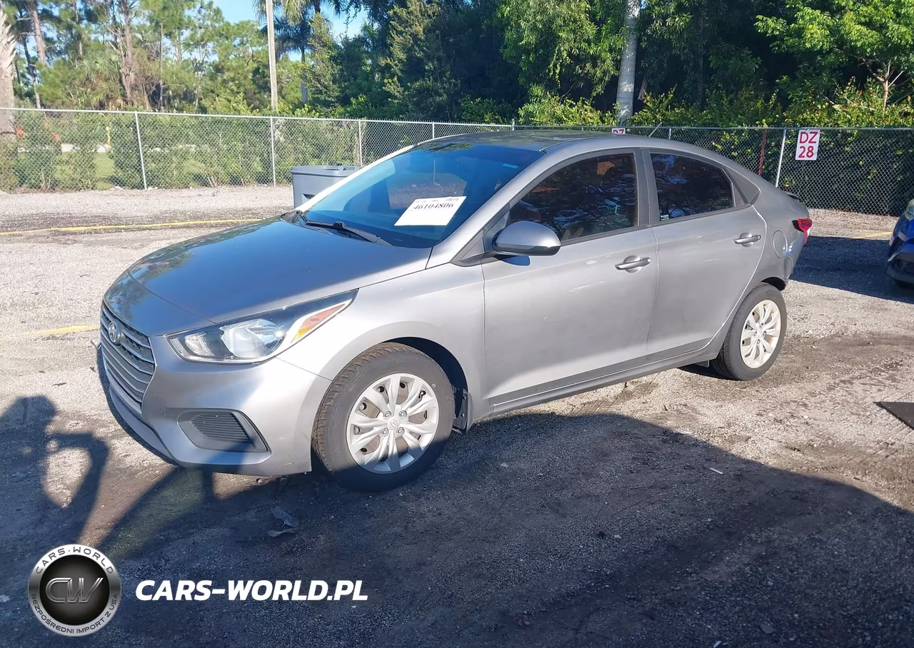 2021 Hyundai Accent Se VIN:3KPC24A63ME135813 - 2