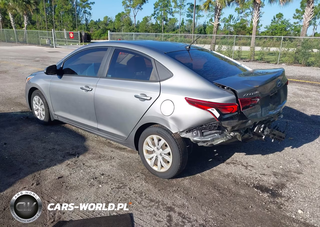 2021 Hyundai Accent Se VIN:3KPC24A63ME135813 - 3