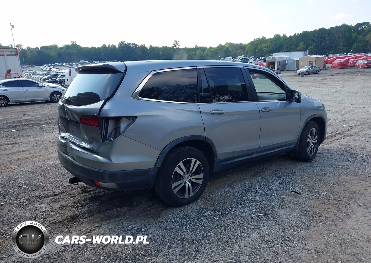 2017 Honda Pilot Ex-L VIN:5FNYF6H58HB047164 - 4