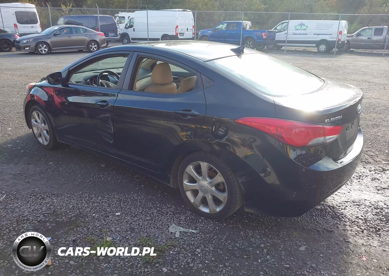 2011 Hyundai Elantra Limited VIN:5NPDH4AE3BH020972 - 3