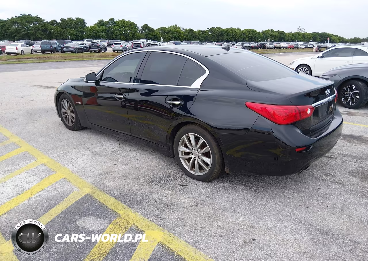 2014 Infiniti Q50 Hybrid Premium VIN:JN1AV7AP1EM690435 - 3