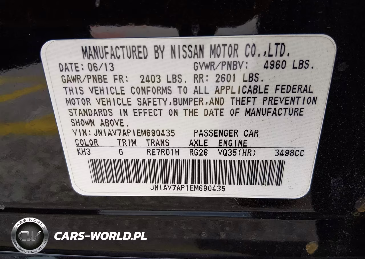 2014 Infiniti Q50 Hybrid Premium VIN:JN1AV7AP1EM690435 - 9