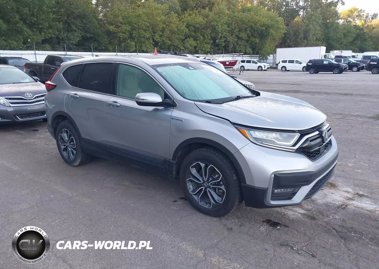 2022 Honda Cr-V Hybrid Ex VIN:5J6RT6H56NL004104 - 1