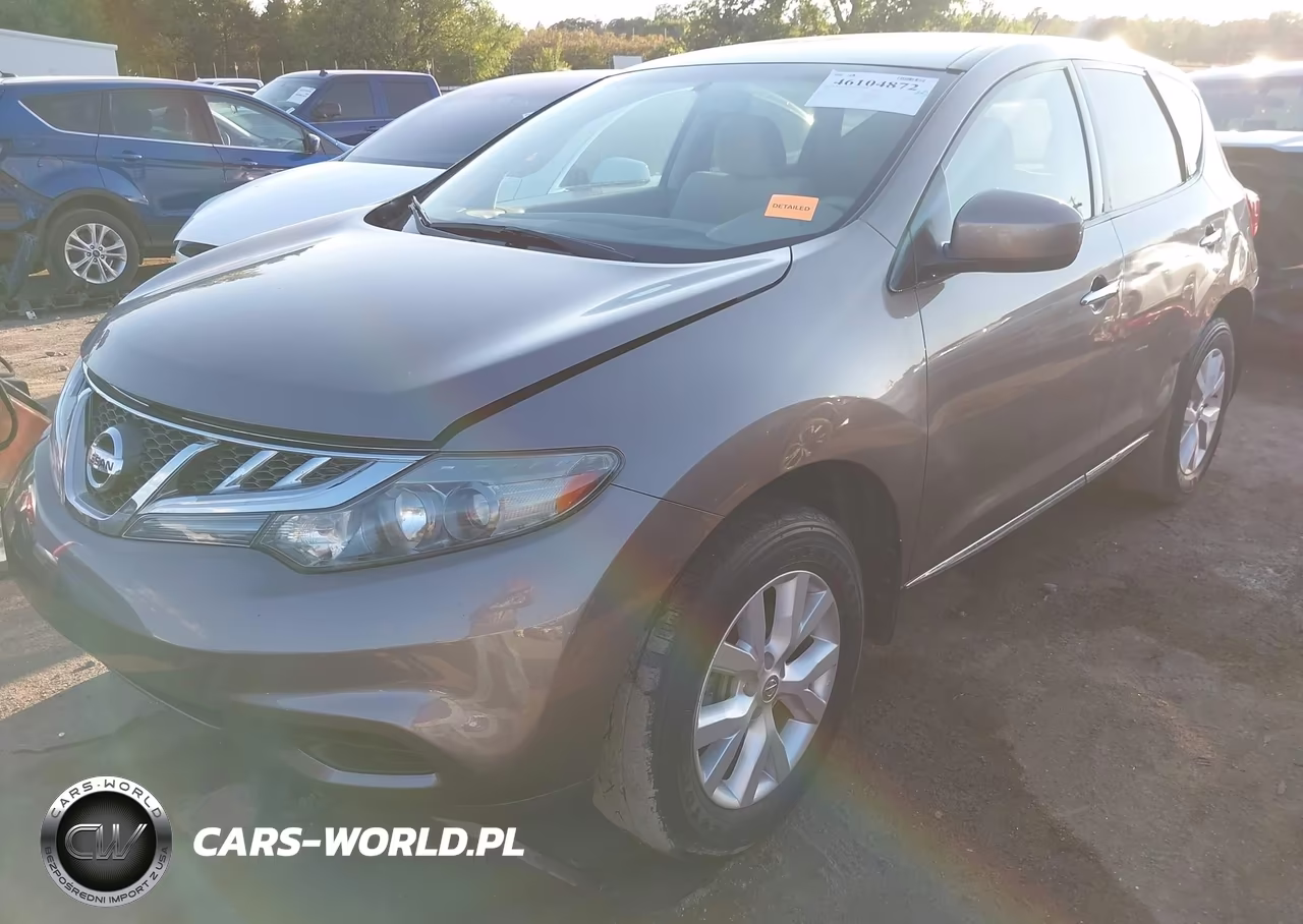 2012 Nissan Murano S VIN:JN8AZ1MU6CW101871 - 2