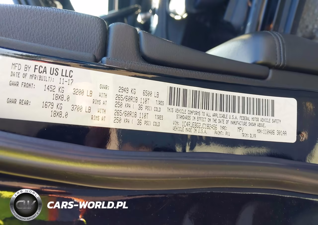 2018 Jeep Grand Cherokee Limited 4X2 VIN:1C4RJEBG2JC182456 - 9