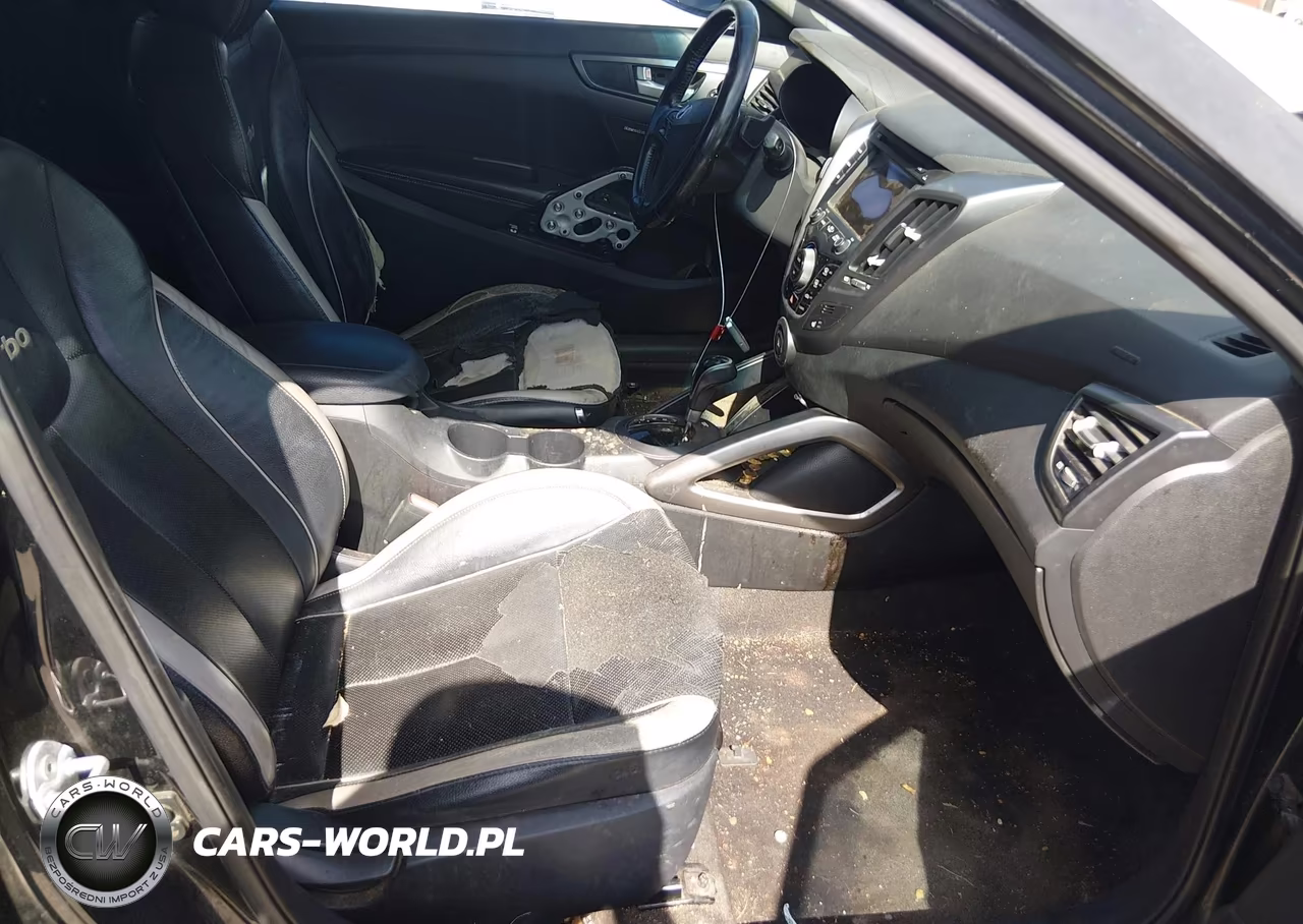 2014 Hyundai Veloster Turbo W-Black VIN:KMHTC6AE3EU198084 - 5