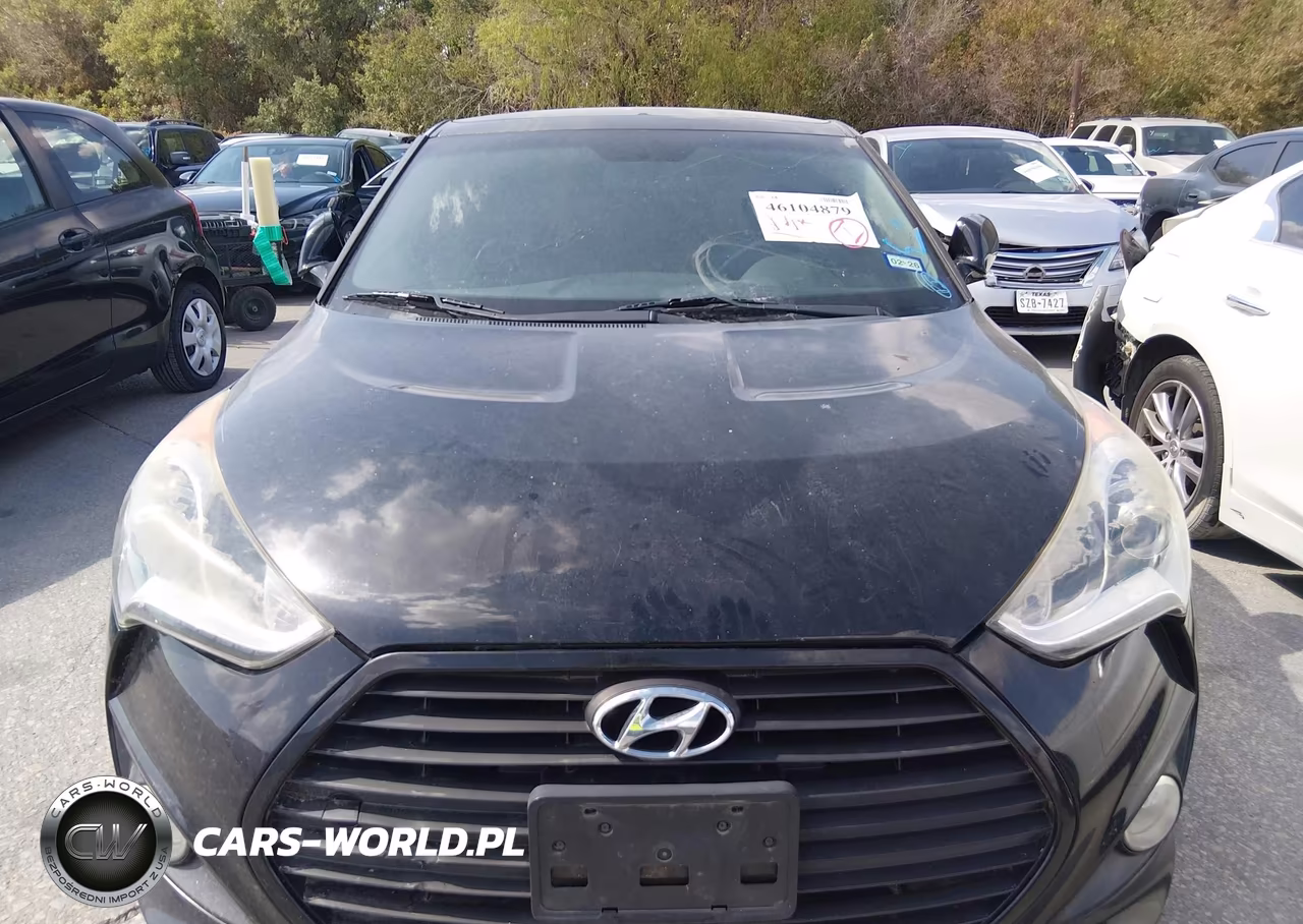 2014 Hyundai Veloster Turbo W-Black VIN:KMHTC6AE3EU198084 - 6