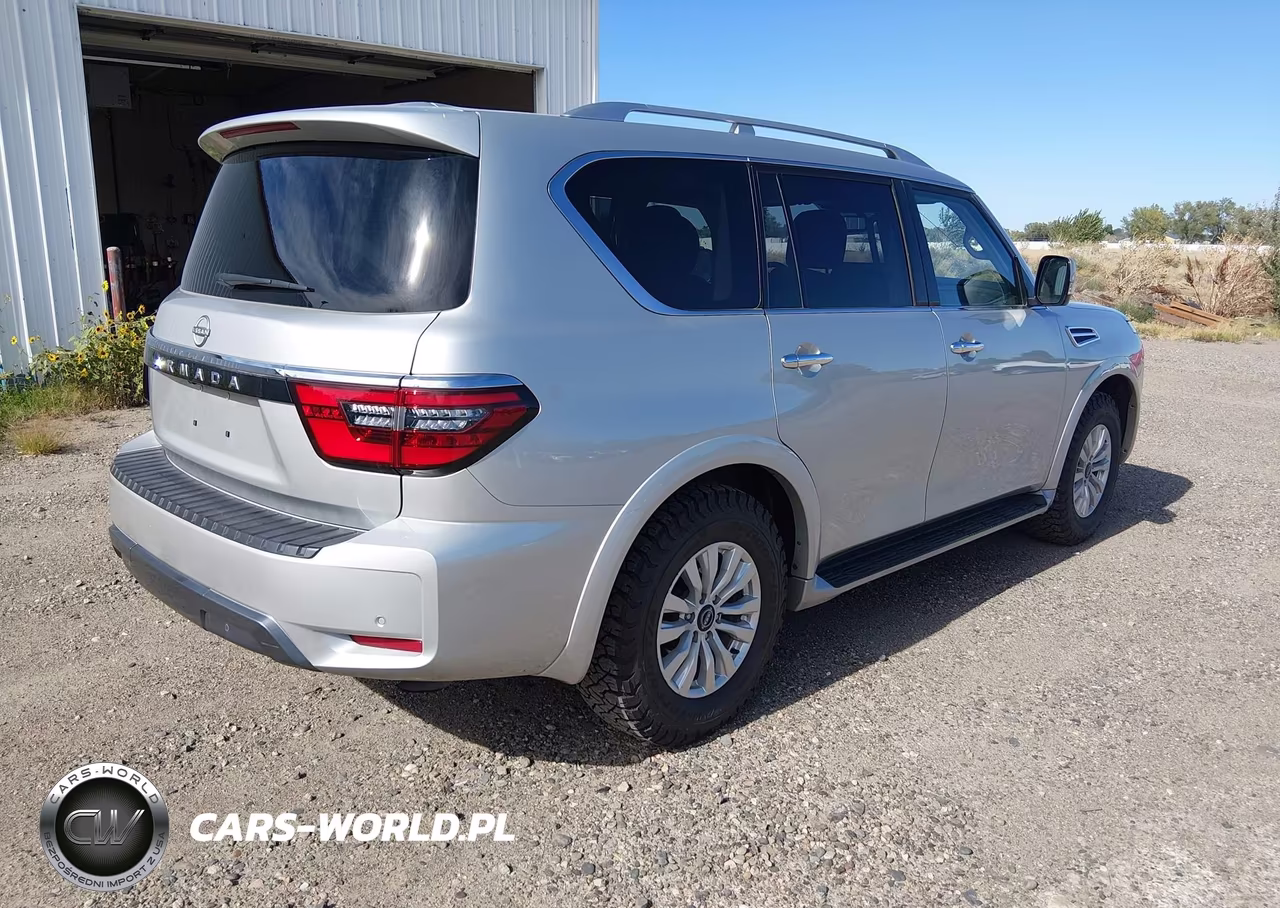 2024 Nissan Armada Sv 4Wd VIN:JN8AY2AD4R9709585 - 4