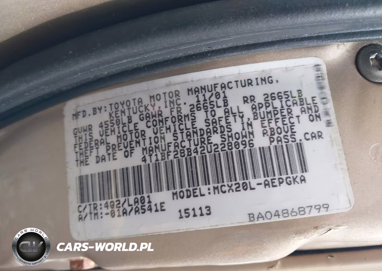 2002 Toyota Avalon Xls VIN:4T1BF28B42U228096 - 9