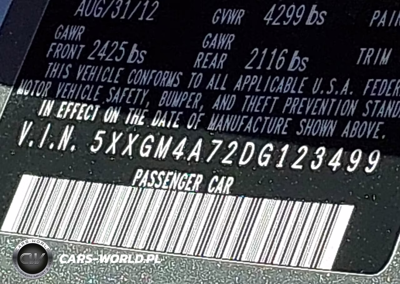 2013 Kia Optima Lx VIN:5XXGM4A72DG123499 - 9