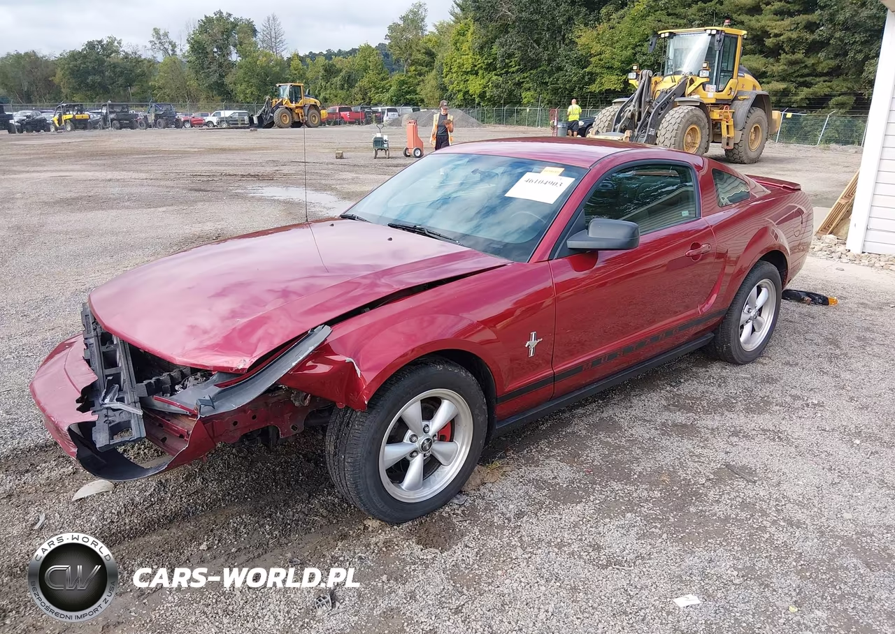 2007 Ford Mustang V6 Deluxe-V6 Premium VIN:1ZVFT80N775289089 - 2