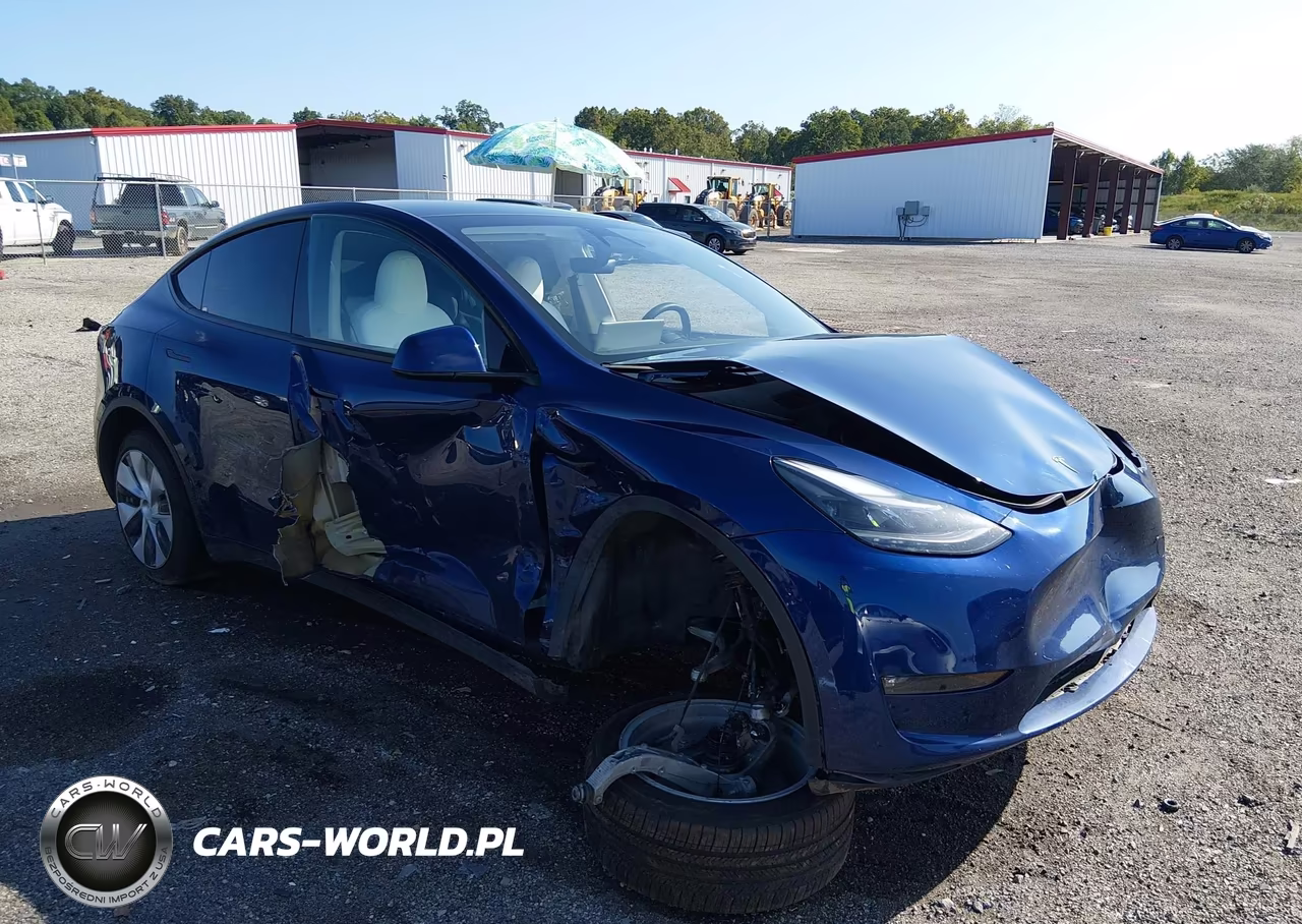 2024 Tesla Model Y Long Range Dual Motor All-Wheel Drive VIN:7SAYGAEE5RF066067 - 1