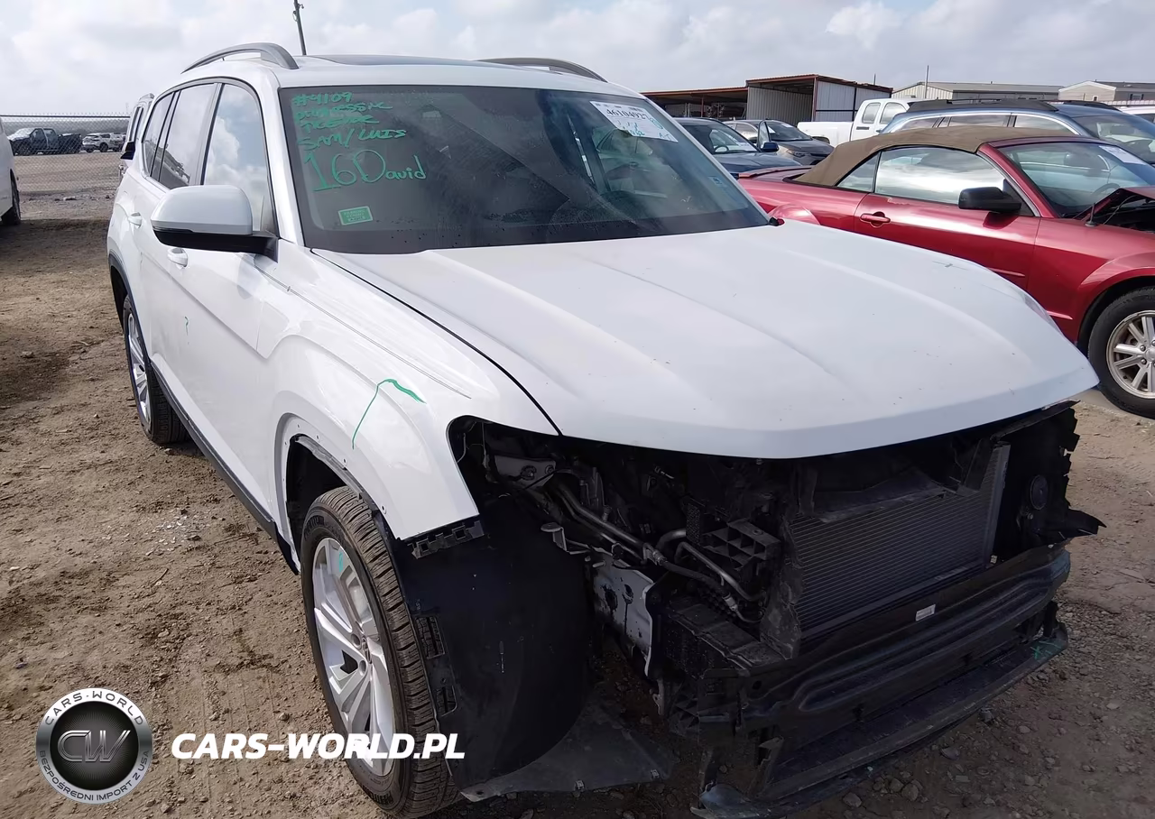 2021 Volkswagen Atlas 3.6L V6 Se W-Technology VIN:1V2JR2CA3MC610116 - 1