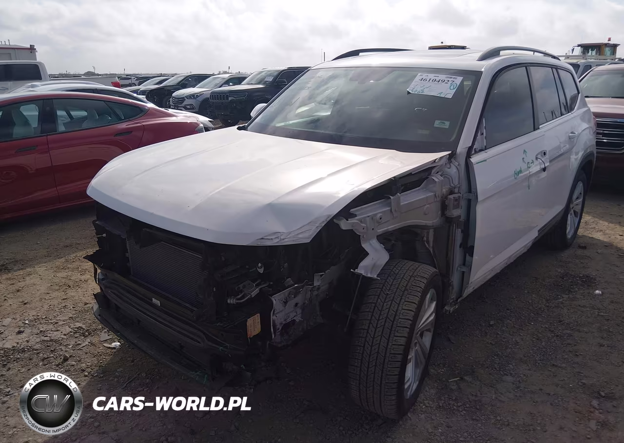 2021 Volkswagen Atlas 3.6L V6 Se W-Technology VIN:1V2JR2CA3MC610116 - 2