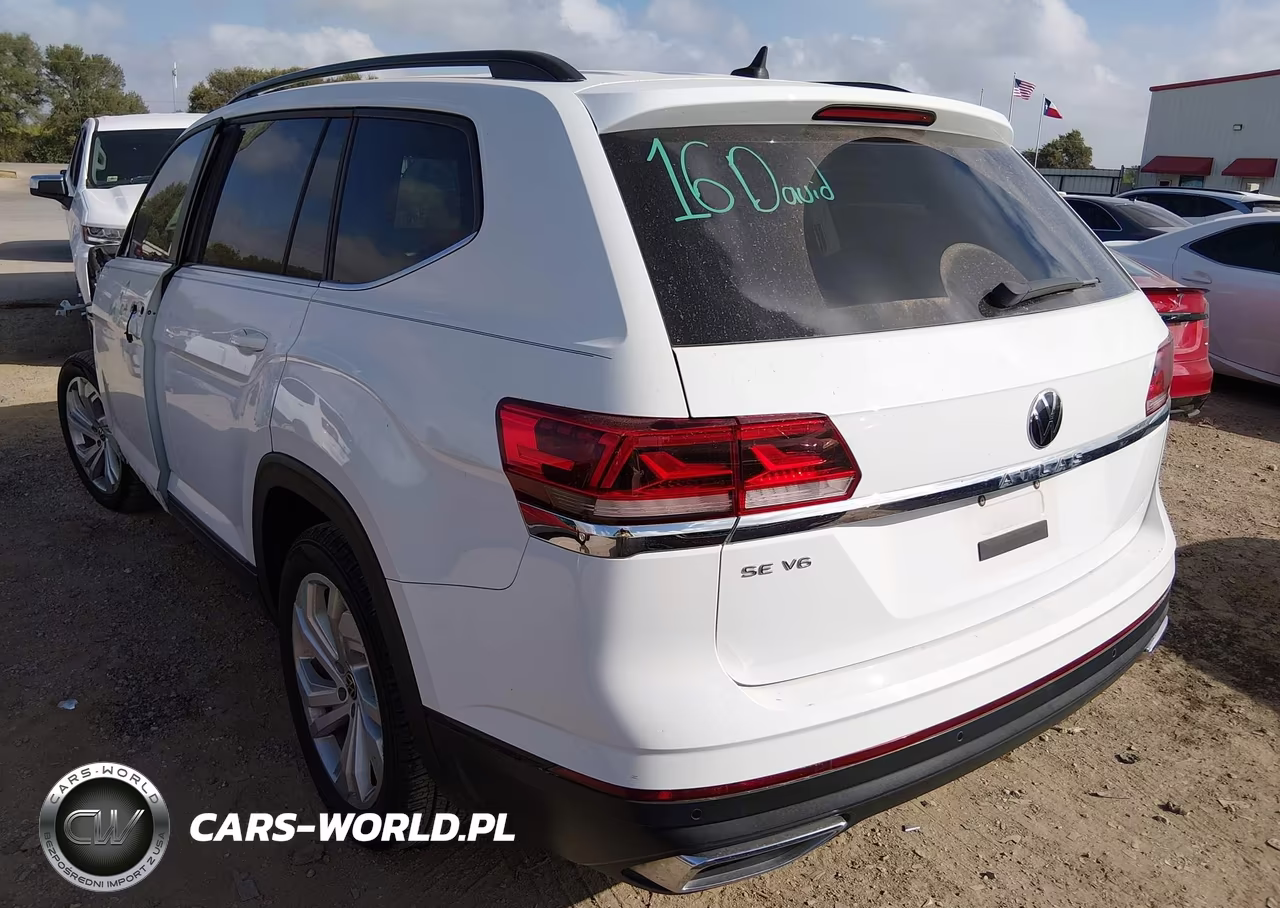 2021 Volkswagen Atlas 3.6L V6 Se W-Technology VIN:1V2JR2CA3MC610116 - 3