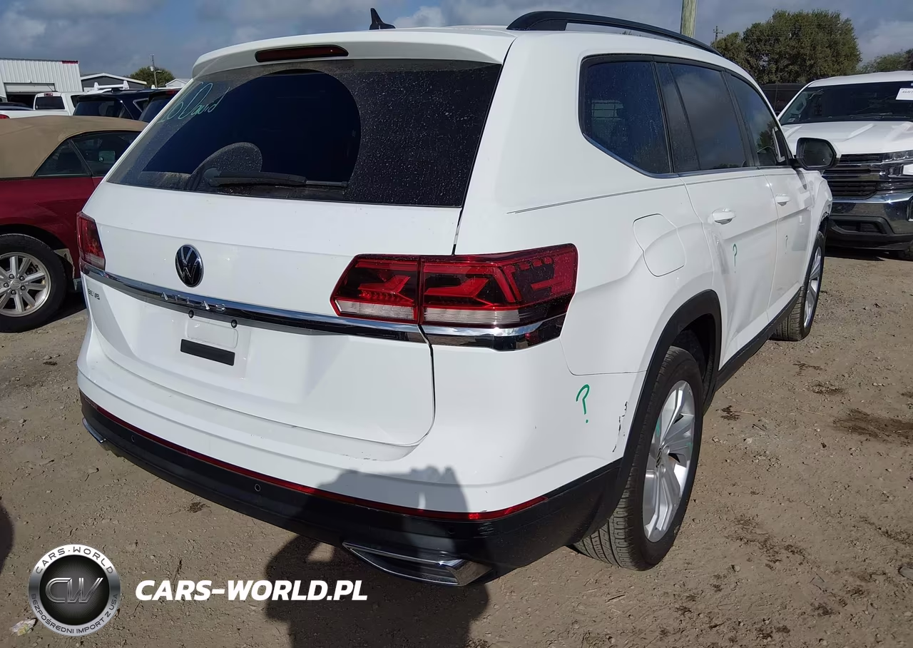 2021 Volkswagen Atlas 3.6L V6 Se W-Technology VIN:1V2JR2CA3MC610116 - 4