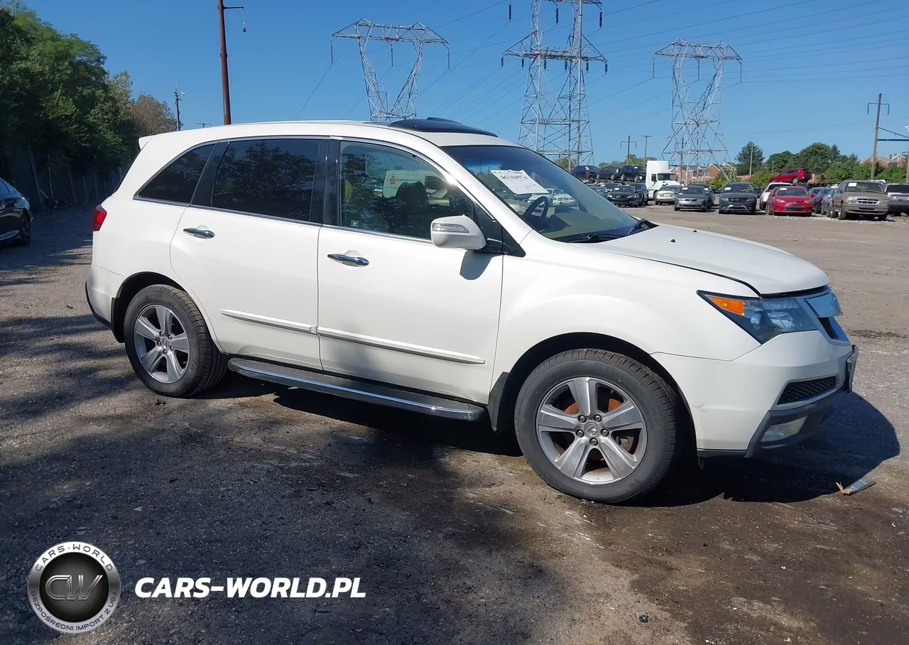 2012 Acura Mdx Technology Package VIN:2HNYD2H34CH508306 - 1