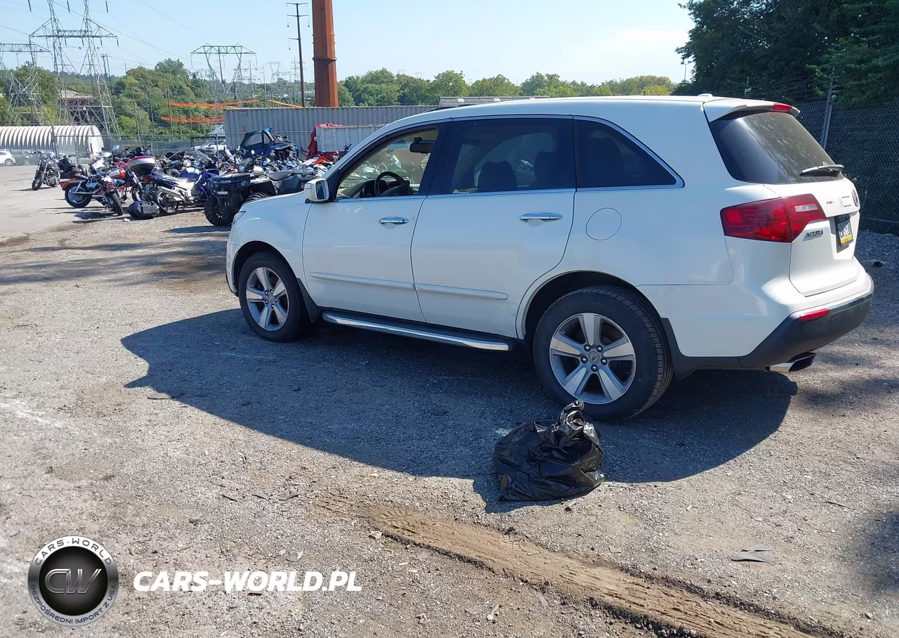 2012 Acura Mdx Technology Package VIN:2HNYD2H34CH508306 - 3