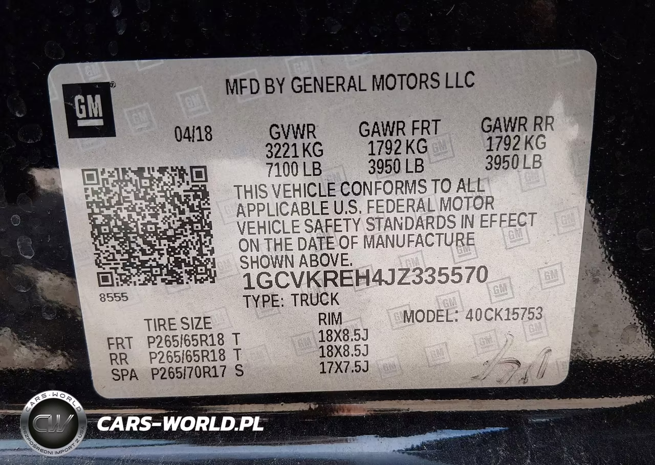 2018 Chevrolet Silverado 1500 1Lt VIN:1GCVKREH4JZ335570 - 9