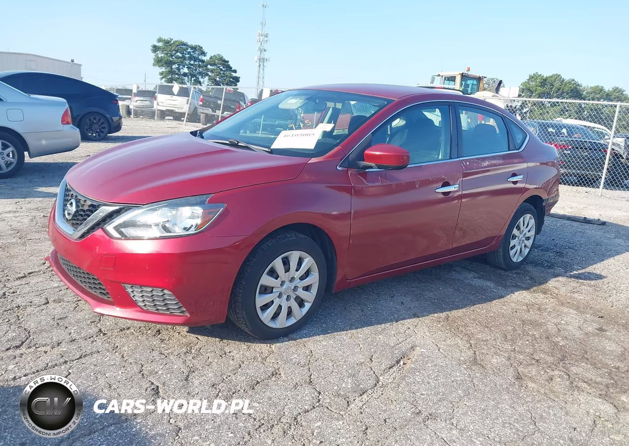 2017 Nissan Sentra Sv VIN:3N1AB7APXHL674385 - 2
