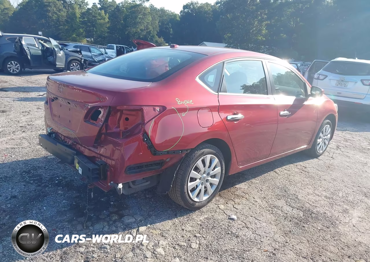 2017 Nissan Sentra Sv VIN:3N1AB7APXHL674385 - 4