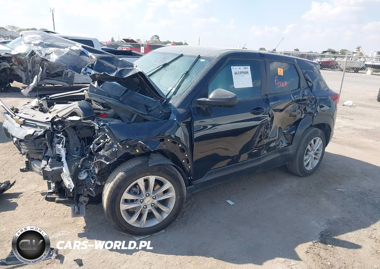 2021 Chevrolet Trailblazer Fwd Ls VIN:KL79MMS27MB033375 - 2