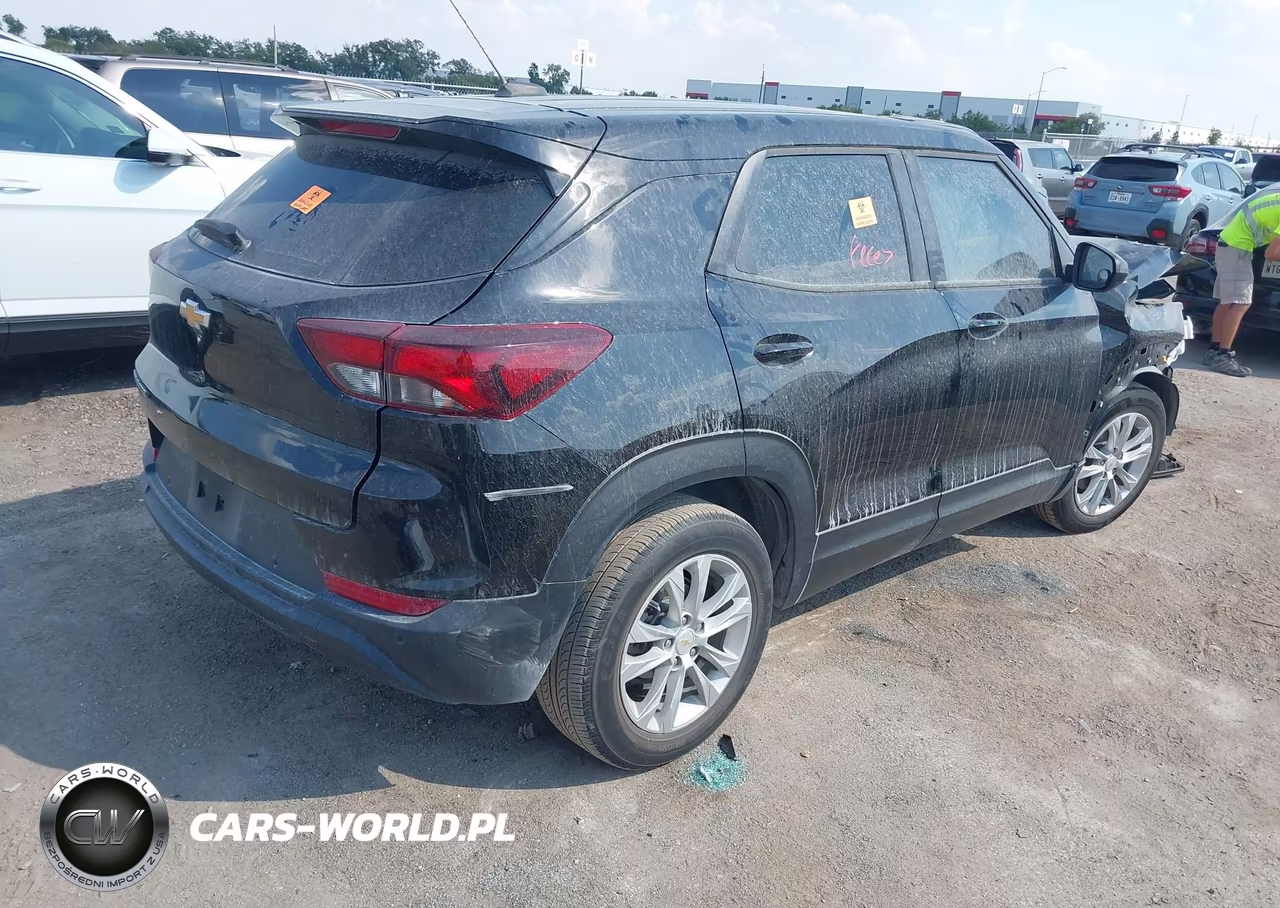 2021 Chevrolet Trailblazer Fwd Ls VIN:KL79MMS27MB033375 - 4