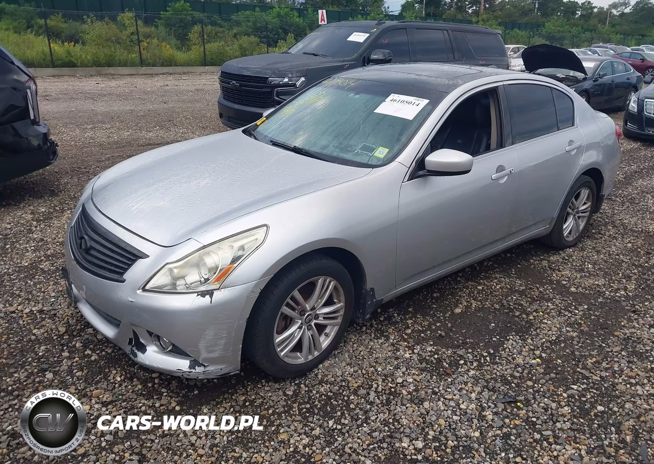 2012 Infiniti G37X VIN:JN1CV6AR8CM973884 - 2