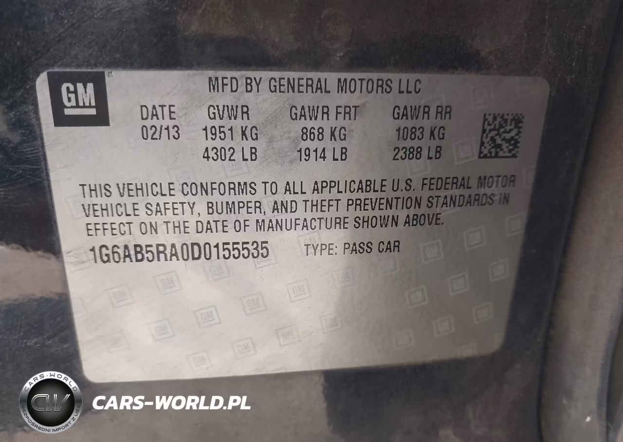 2013 Cadillac Ats Luxury VIN:1G6AB5RA0D0155535 - 9